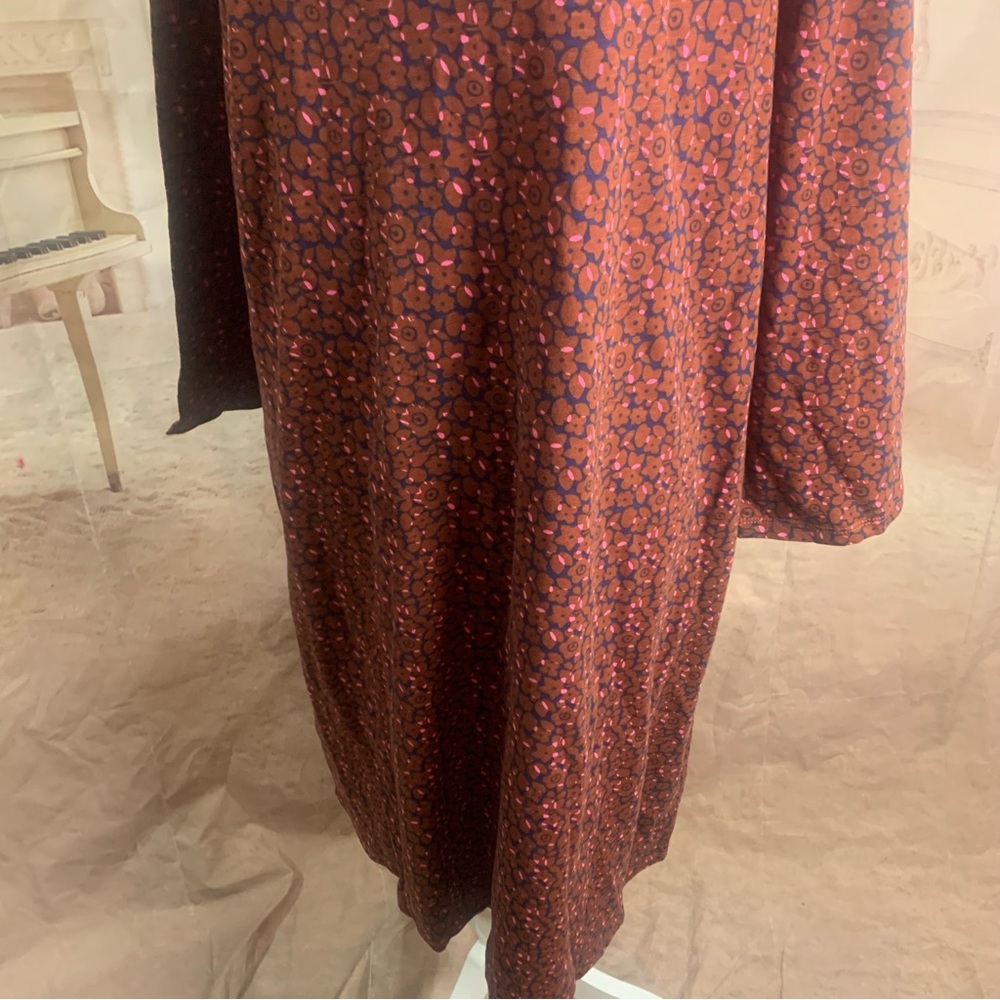 NEW Boden Floral printed plus size T Shirt Dress - Picture 6 of 9